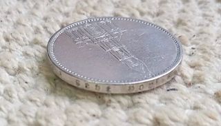 5 Marcos 1934 Garnisonskirche DRITTE REICH PLATA