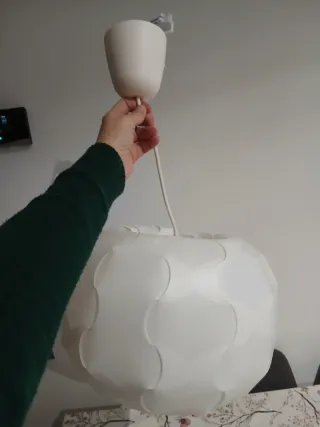 Lámpara Ikea blanca como nueva!