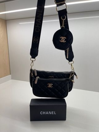 Borsa Chanel Nero Doppia