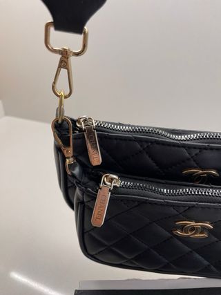 Borsa Chanel Nero Doppia