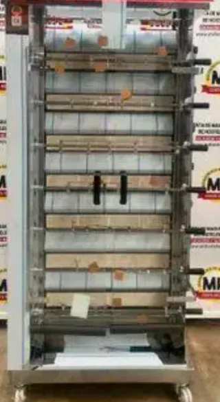 Asador de pollos a gas 7 espadas