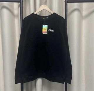 Sudadera Corteiz Negra Talla M