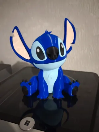 Figura Stitch Azul 3D