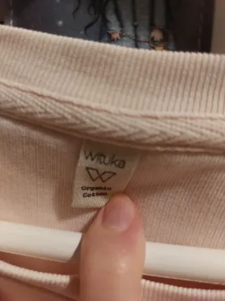 Sudadera Wituka rosa con dibujo