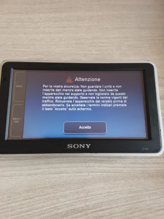 Navigatore GPS Sony Nav-u