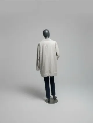 Trench 100% cotone Grigio L