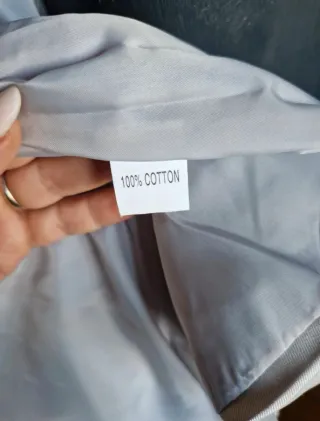 Trench 100% cotone Grigio L