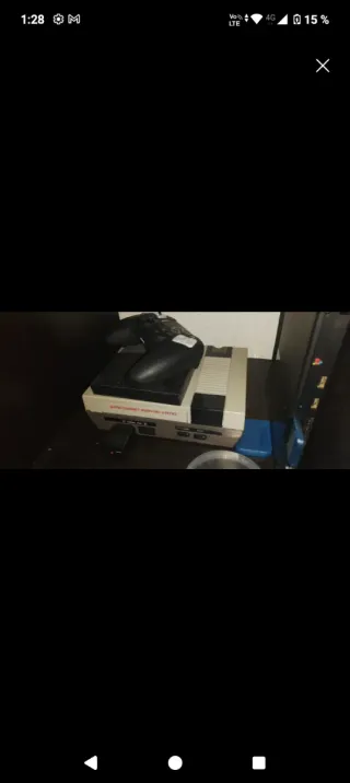 Consola Nasa con 2 Mandos y adaptador 8bitdo