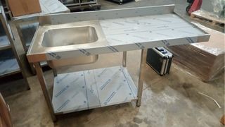 Mesa Acero Inoxidable Cocina/Bar