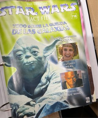 Folleto Star Wars - The Official Fact File