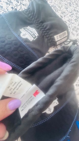 Guantes Ergodyne Frío Negro/Azul Nuevos T,M- 8