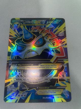 M Glalie EX 156/162 Carta Pokémon