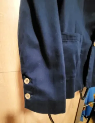 Chaqueta blazer azul Gocco