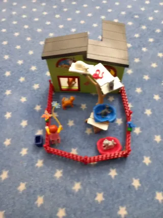 Playmobil refugio de gatos