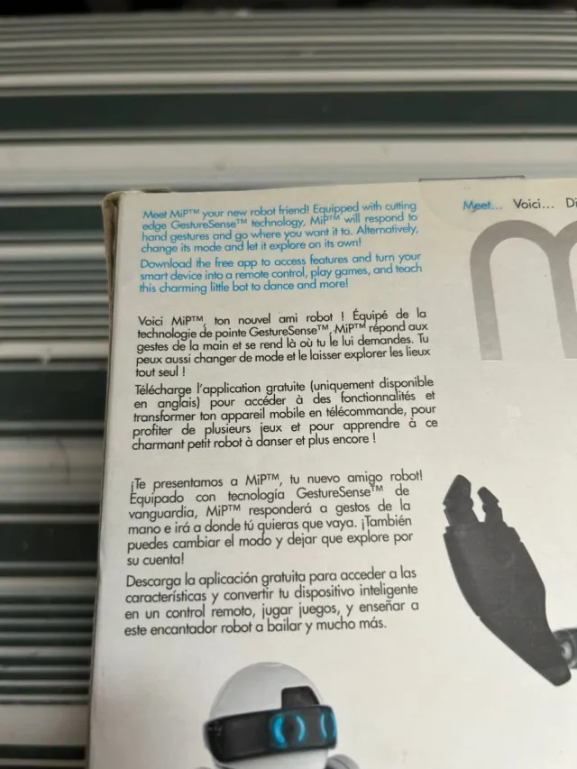 Robot inteligente MiP de WowWee