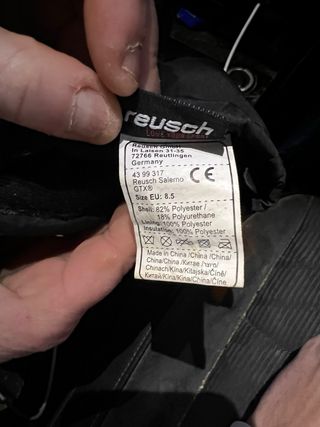 Guantes Reaush Montaña Niño T8.5 Negros