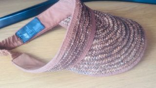 Visera H&M Grande Verano Beige Marrón Velcro