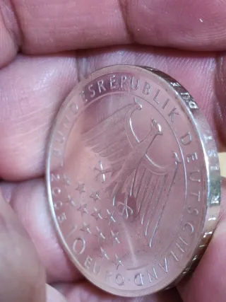 Moneda Increíble Plata  Friedrich v. Schiller 200