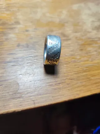 Anillo Plata Hombre Armani