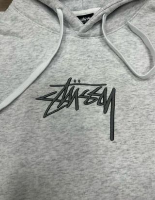 Sudadera Stussy Gris Talla M