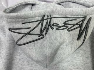 Sudadera Stussy Gris Talla M