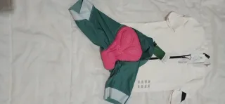 Conjunto Ciclismo Maillot y Culotte Verde