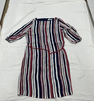 Vestido rayas azul y rojo Talla M