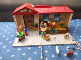 Playmobil Granja con animales y figuras