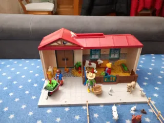 Playmobil Granja con animales y figuras