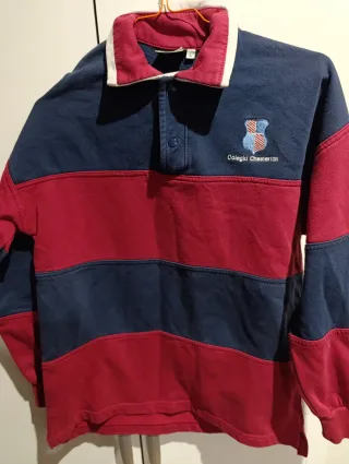 Lote 4 Sudaderas Rugby Chesterton Azul/Burdeos