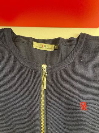 Chaqueta Carolina Herrera Azul Talla M
