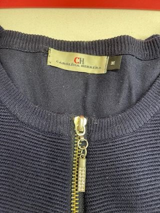 Chaqueta Carolina Herrera Azul Talla M