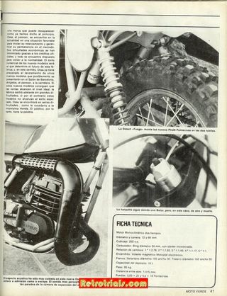 Ossa Desert Fuego Clásica Campo