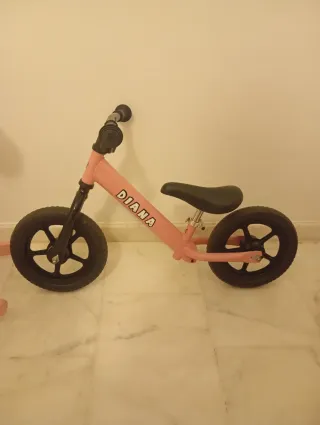 Bicicleta infantil rosa