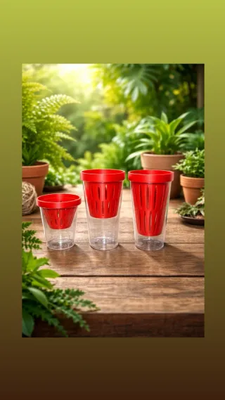 Cups/macetas de autorriego