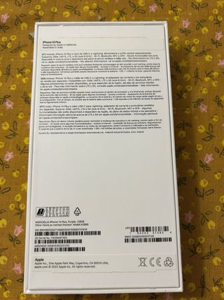 Caja iPhone 14 Plus
