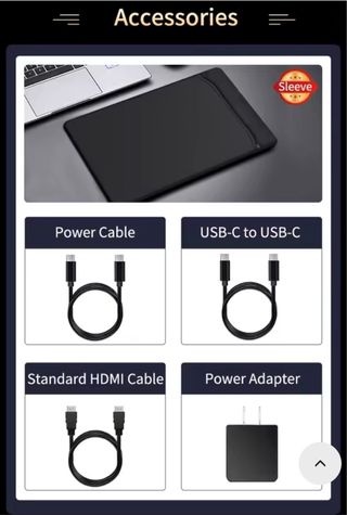 Monitor portatile AM OLED 13,3'' 4K