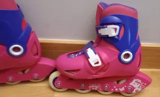 Patines en línea rosas. Talla 30/32