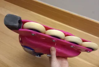 Patines en línea rosas. Talla 30/32