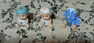 Lote 2 figuras baby pelones