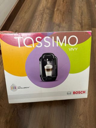Cafetera Bosch Tassimo + pastillas descal