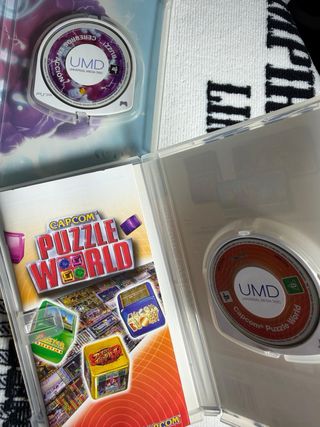 Lote 2 Juegos PSP: Buzz! y Puzzle World