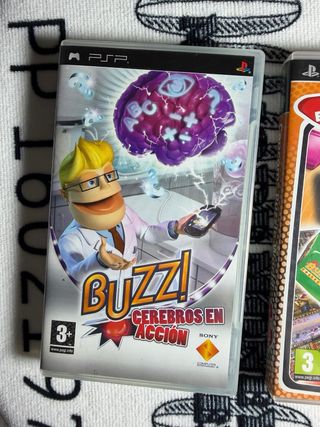 Lote 2 Juegos PSP: Buzz! y Puzzle World