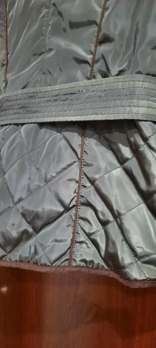 Cazadora Zara Mujer Verde Oliva Talla M