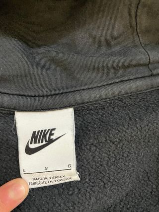 Felpa Nike con cappuccio nera