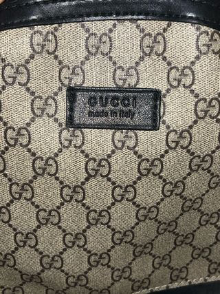 Mochila Gucci Original Beige/Marrón