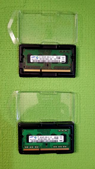 2x Samsung DDR3 SO DIMM 2GB 1333MHz RAM