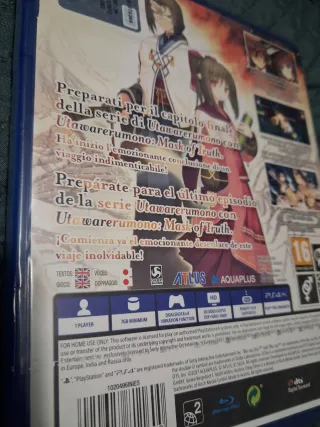 Utawarerumono Mask of Truth PS4