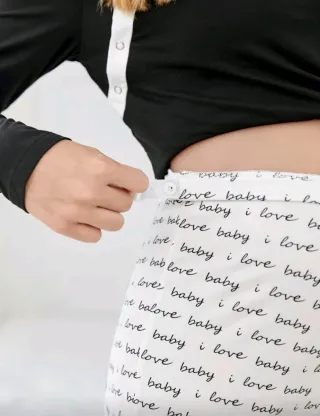 Pijama premamá y postparto cómodo