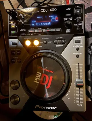 Pioneer CDJ-400 x3 + Kit Rotary